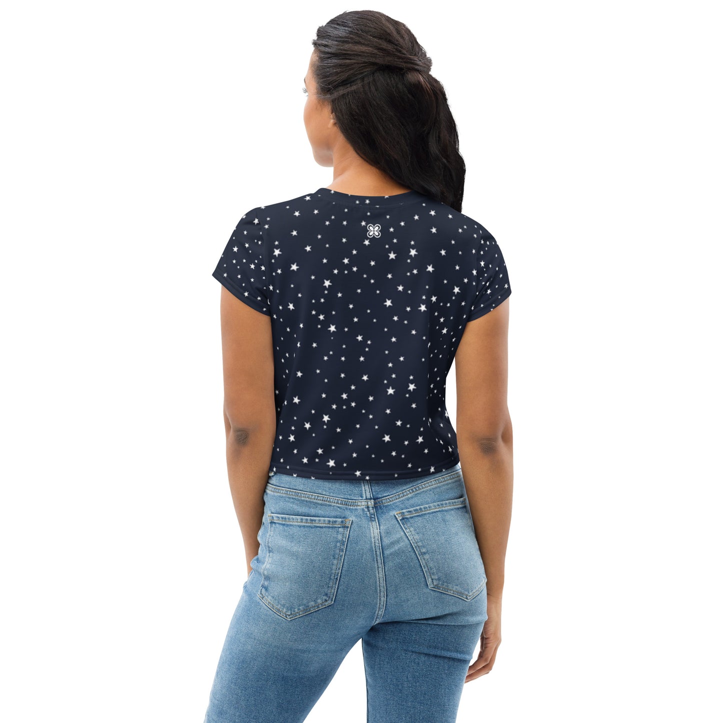 Straz All-Over Print Crop Tee