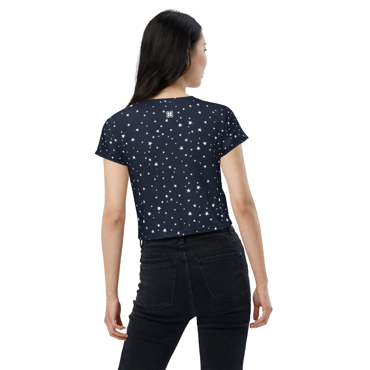 Straz All-Over Print Crop Tee