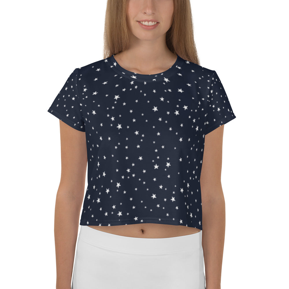 Straz All-Over Print Crop Tee