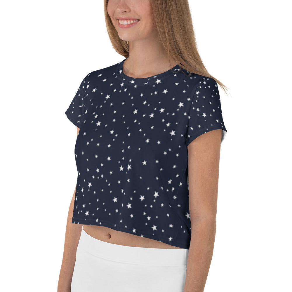 Straz All-Over Print Crop Tee