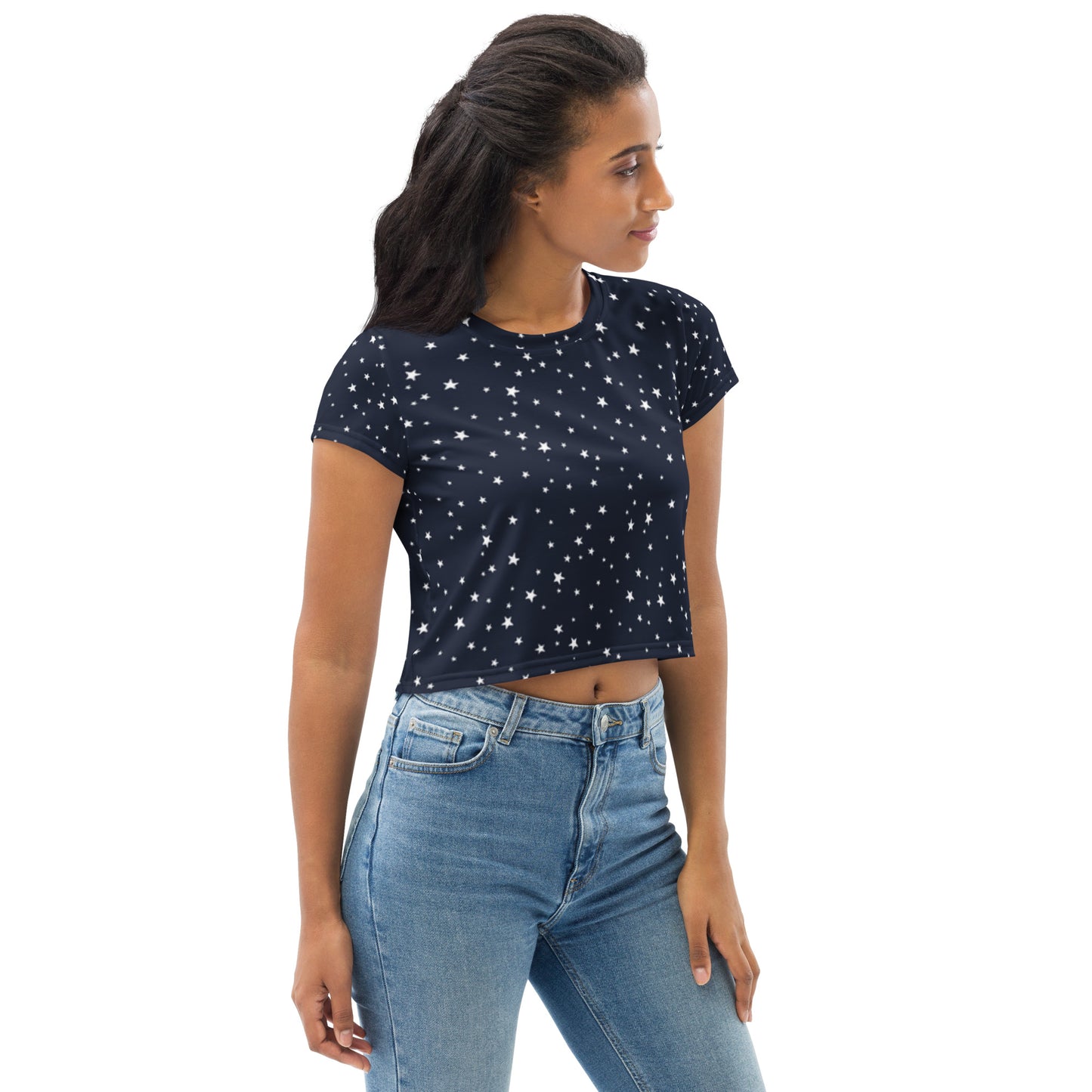 Straz All-Over Print Crop Tee