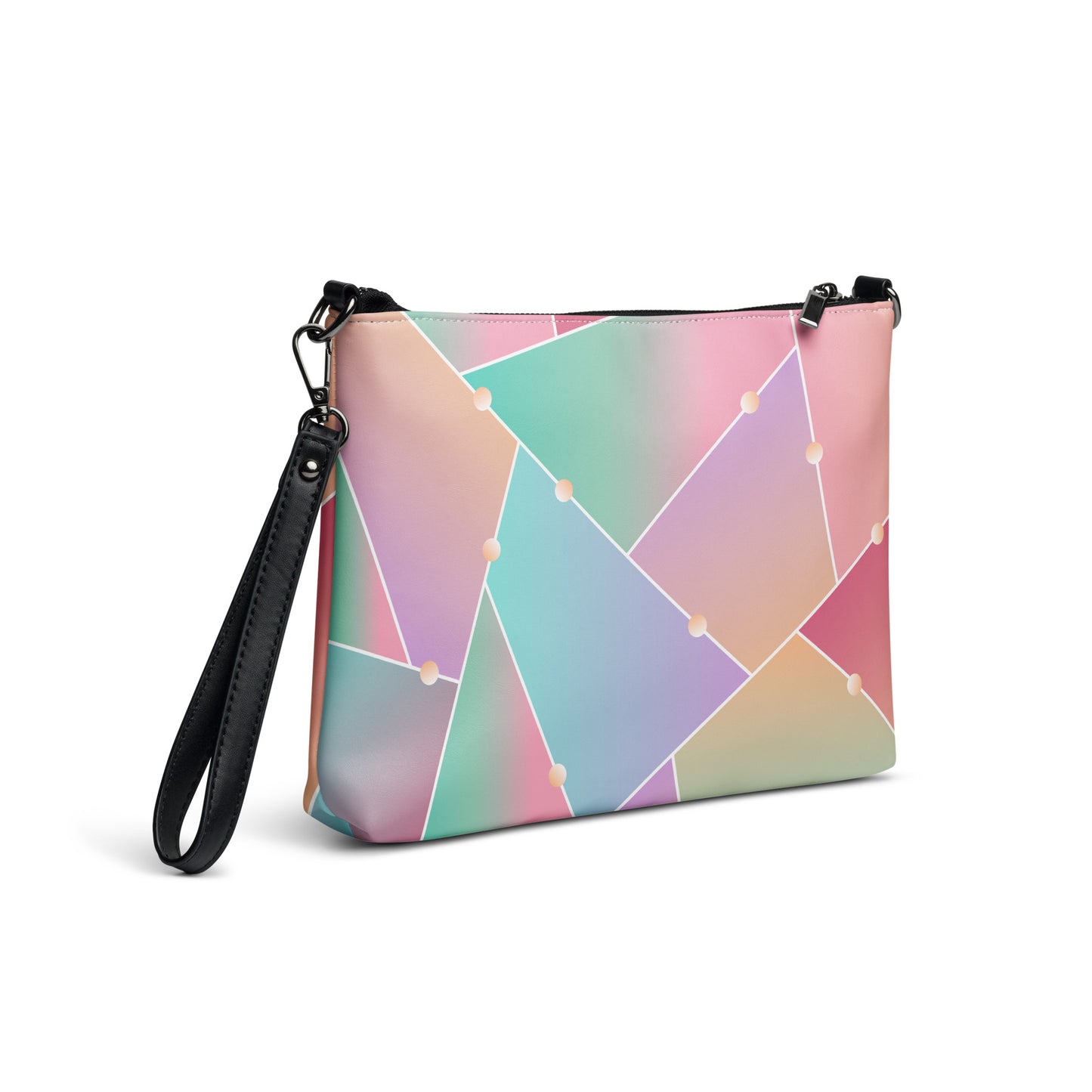 Glass-Pattern Crossbody bag