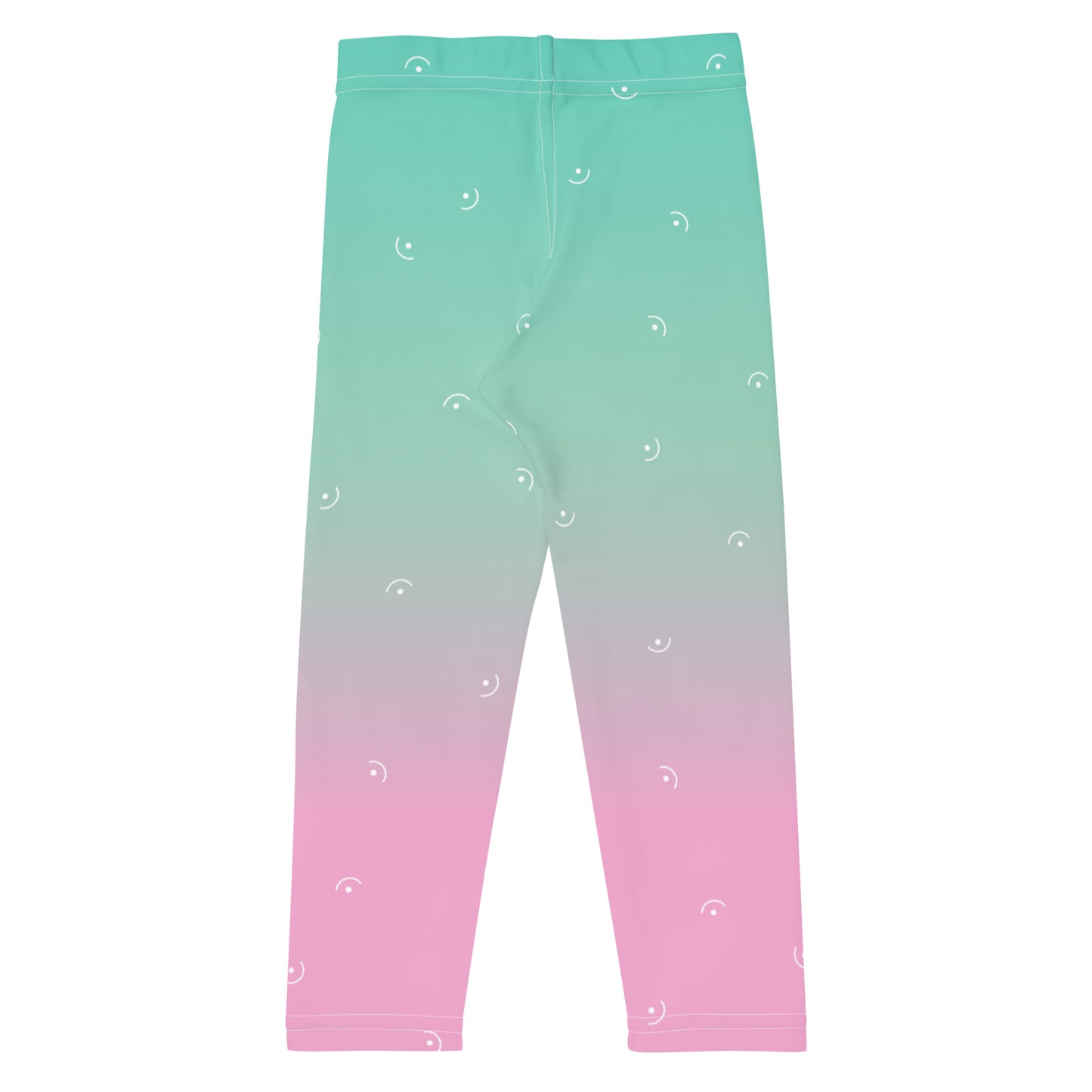 Green/Pink Gradient Kid's Leggings
