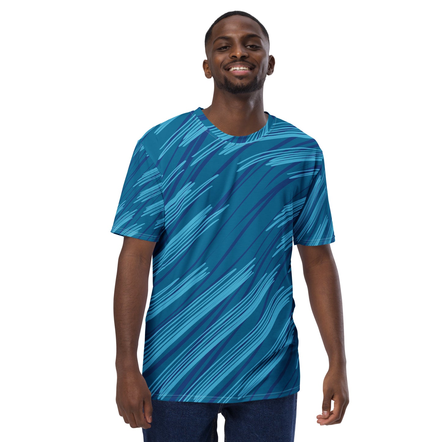Blue Feathers Men's t-shirt