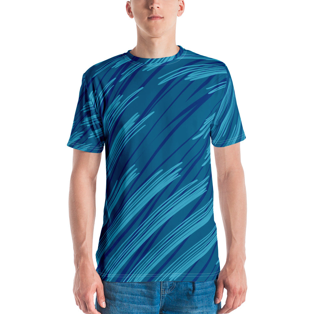 Blue Feathers Men's t-shirt