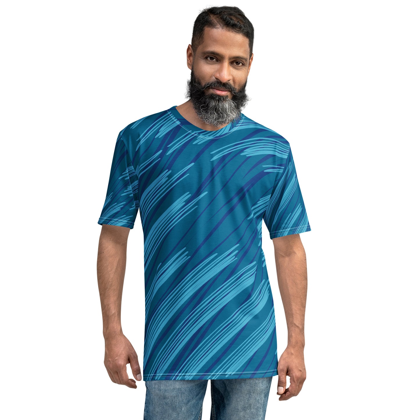 Blue Feathers Men's t-shirt