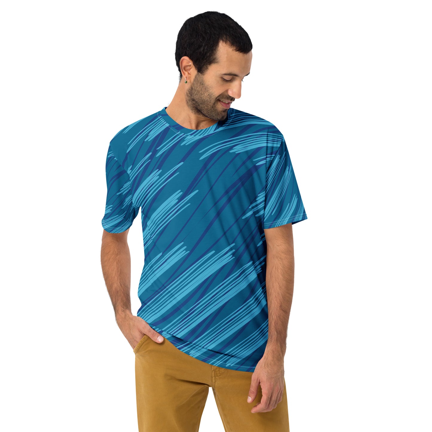 Blue Feathers Men's t-shirt