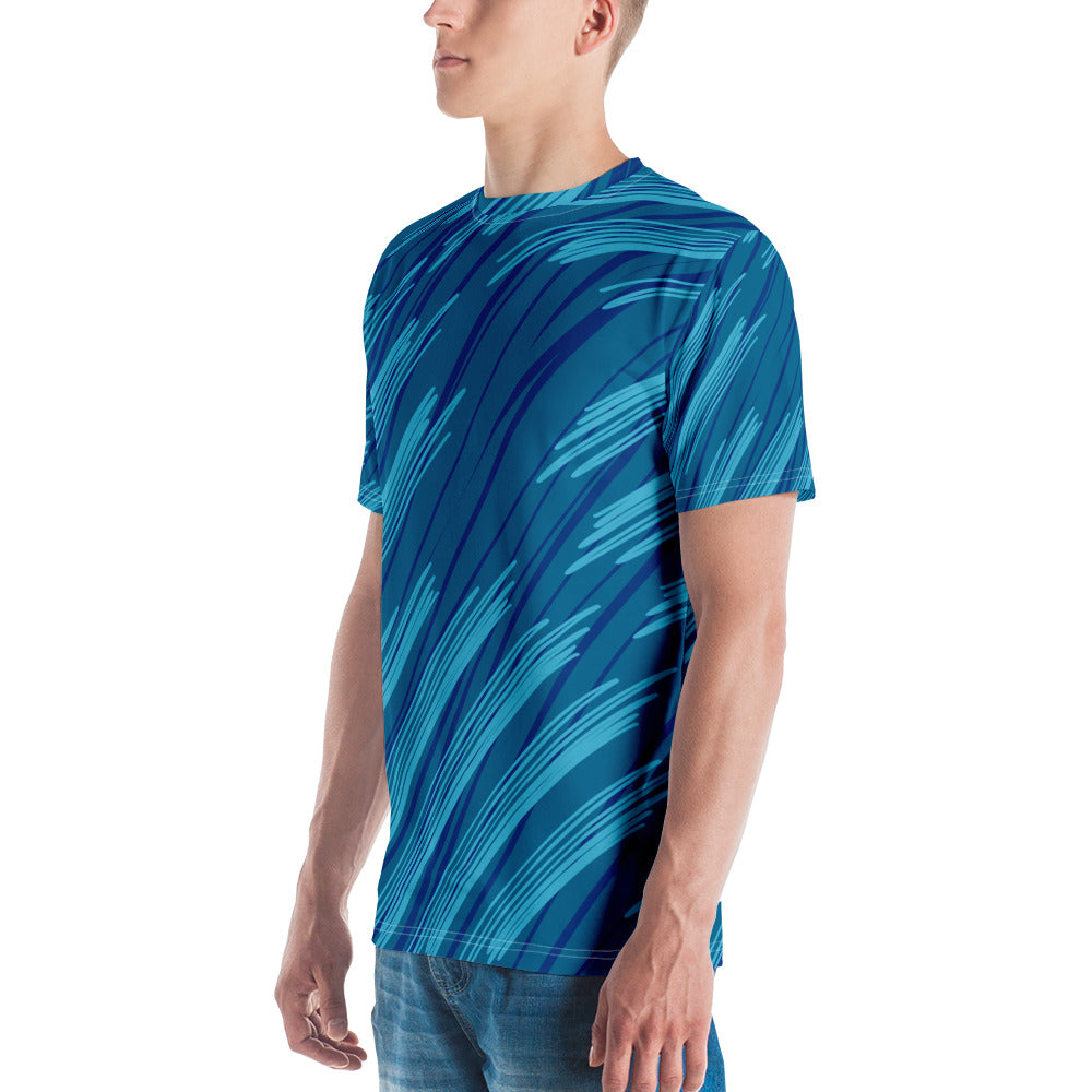 Blue Feathers Men's t-shirt
