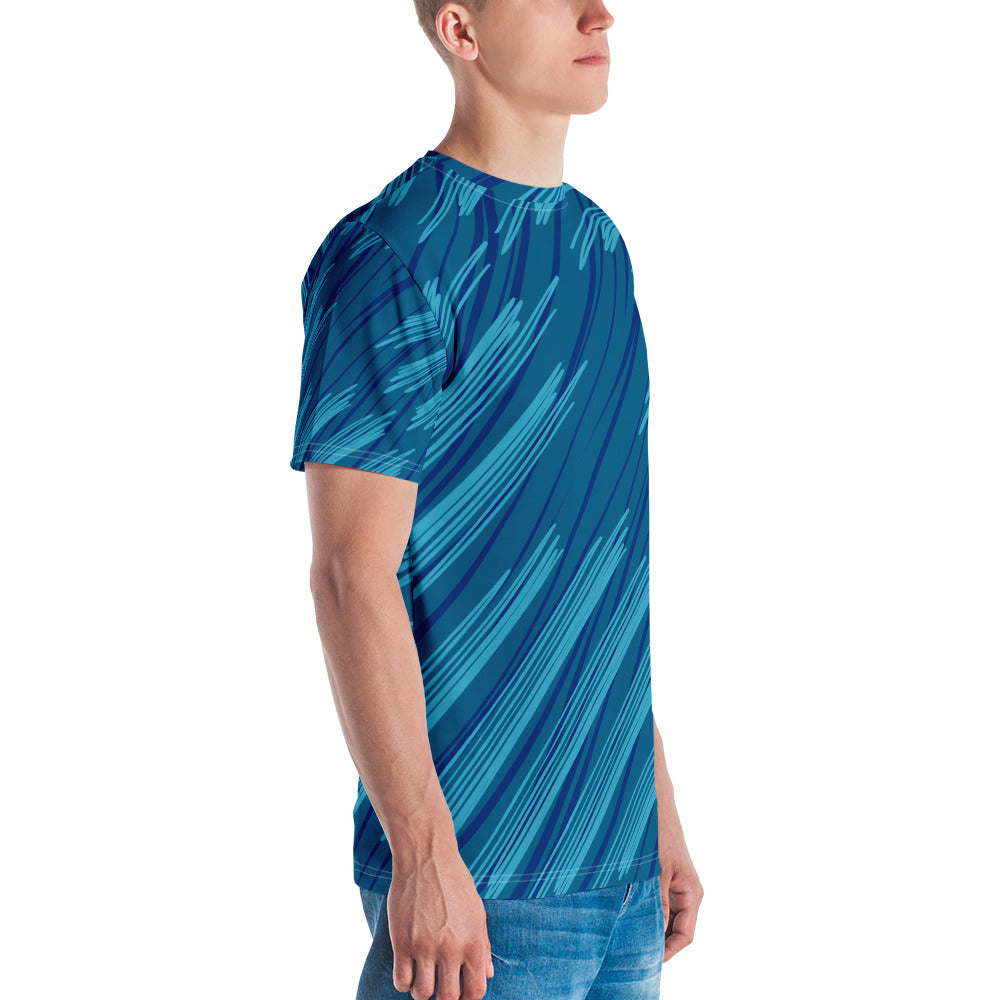 Blue Feathers Men's t-shirt