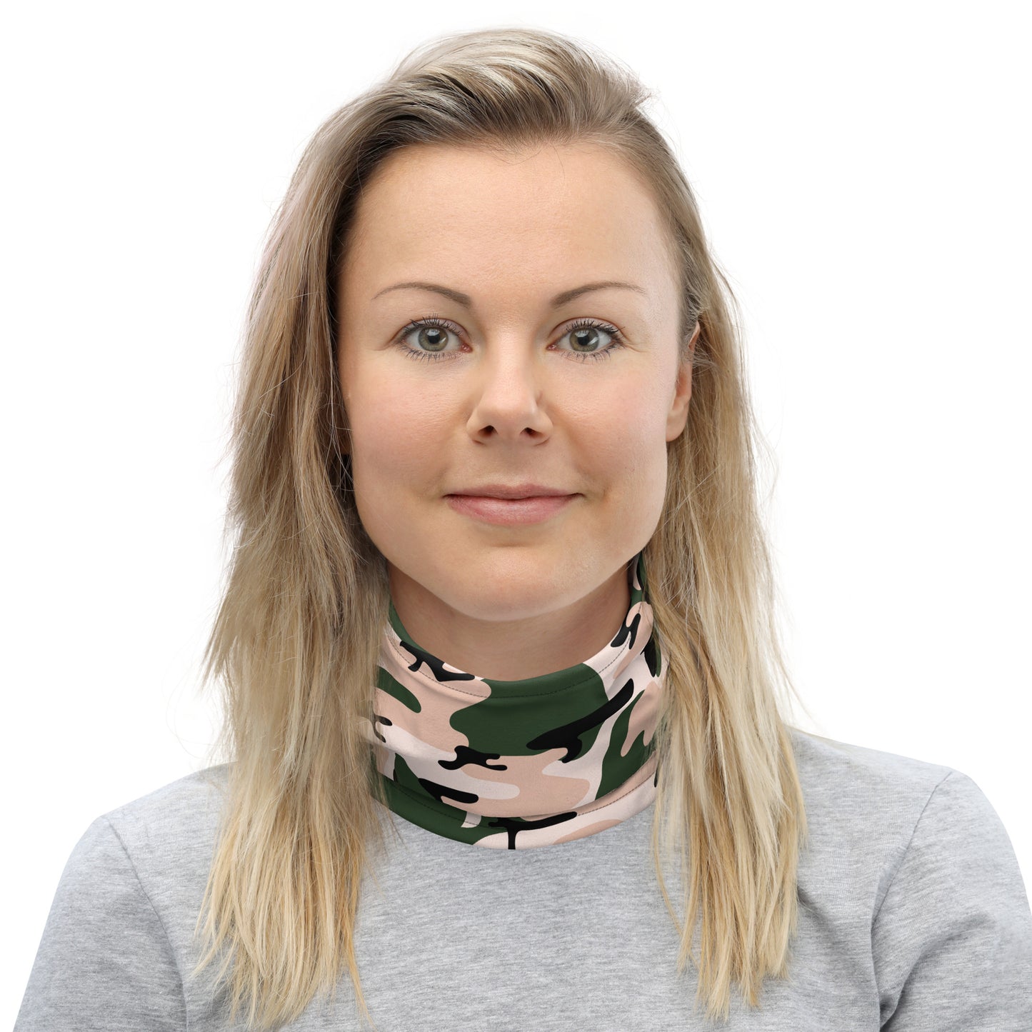 Pink Camo Neck Gaiter