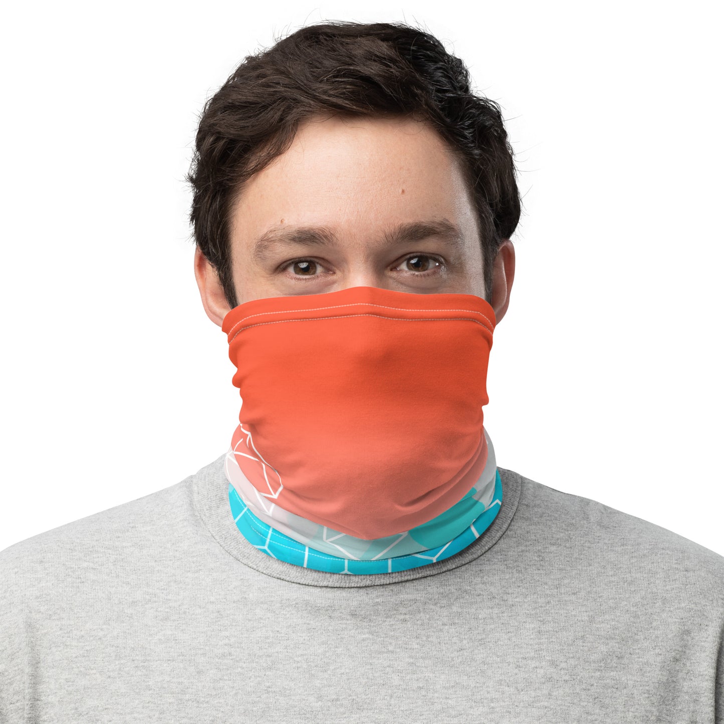 Watercolor gradient Neck Gaiter
