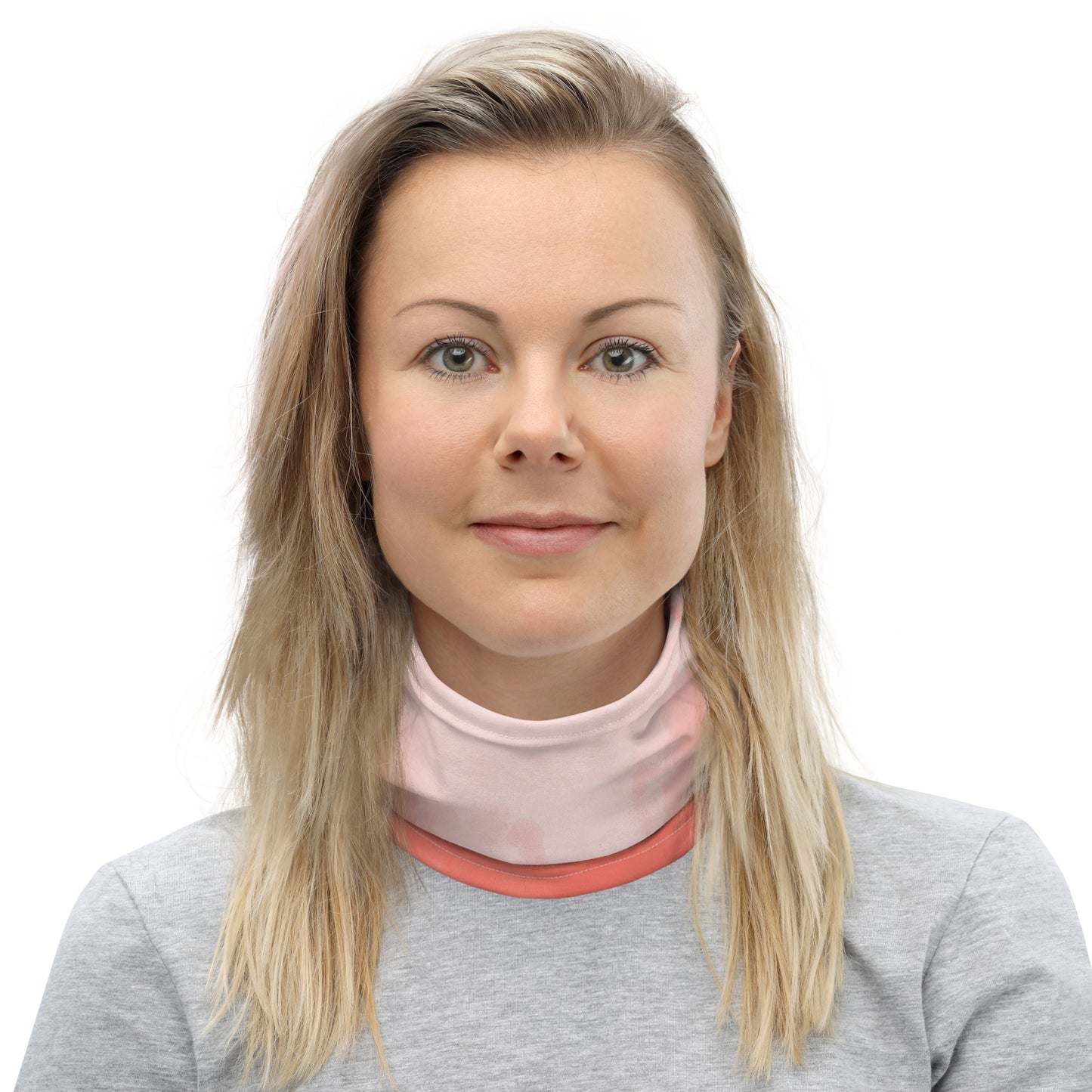 Pink-Tie-Dye Neck Gaiter