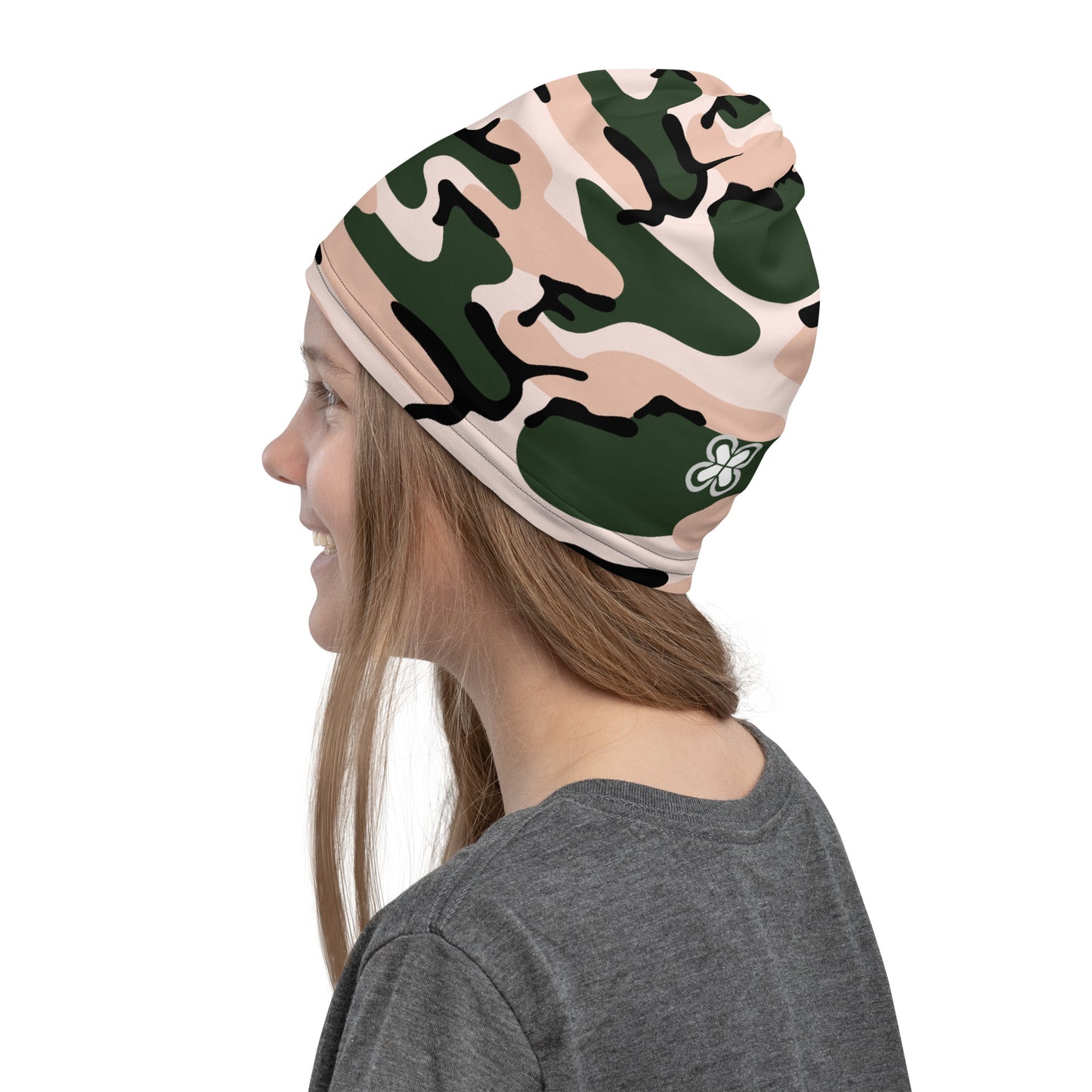 Pink Camo Neck Gaiter