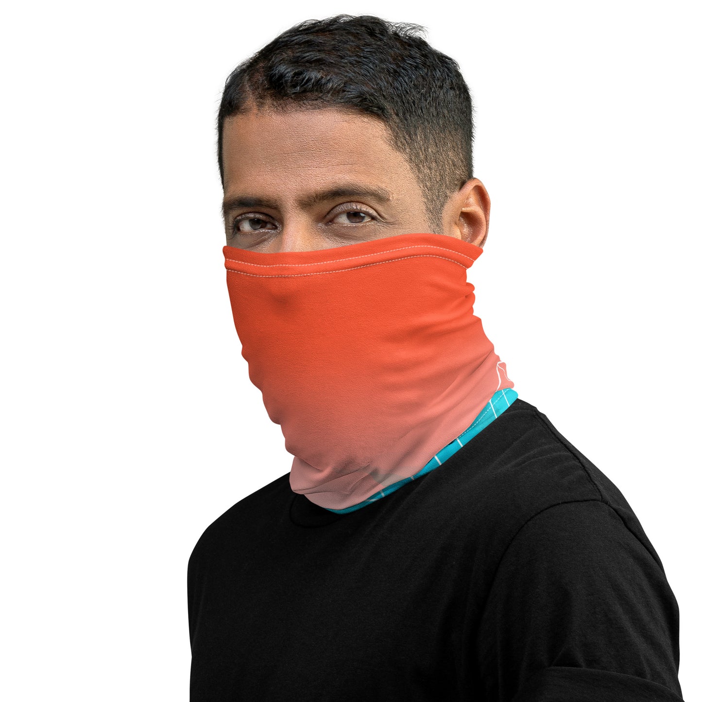 Watercolor gradient Neck Gaiter