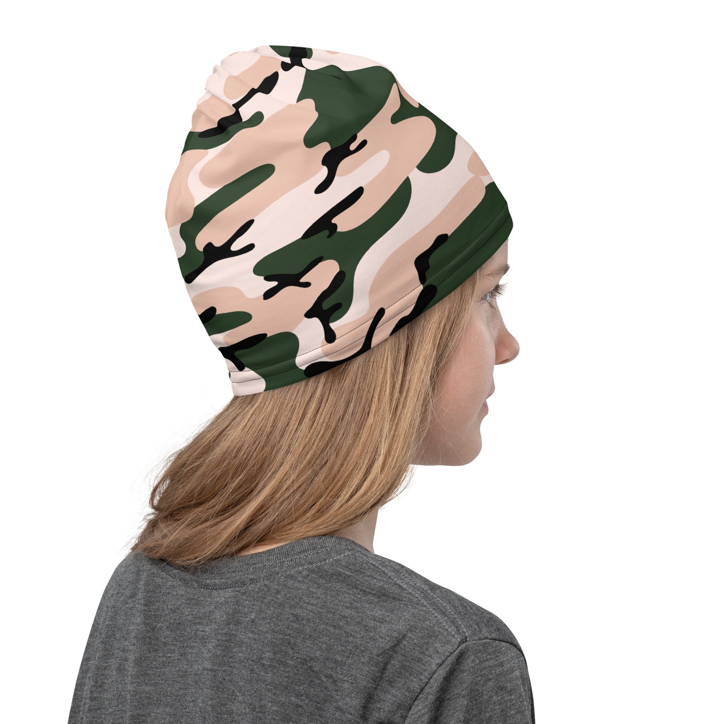 Pink Camo Neck Gaiter