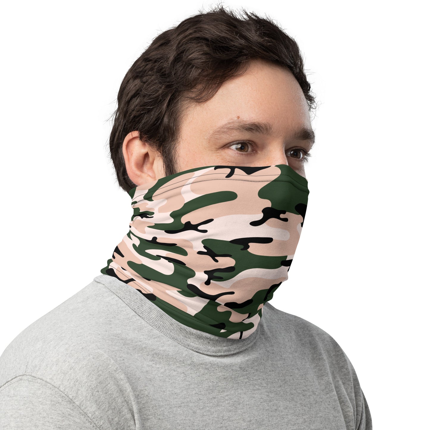 Pink Camo Neck Gaiter