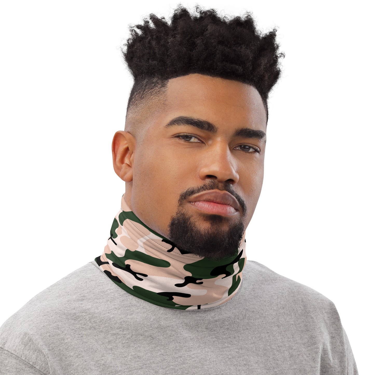Pink Camo Neck Gaiter