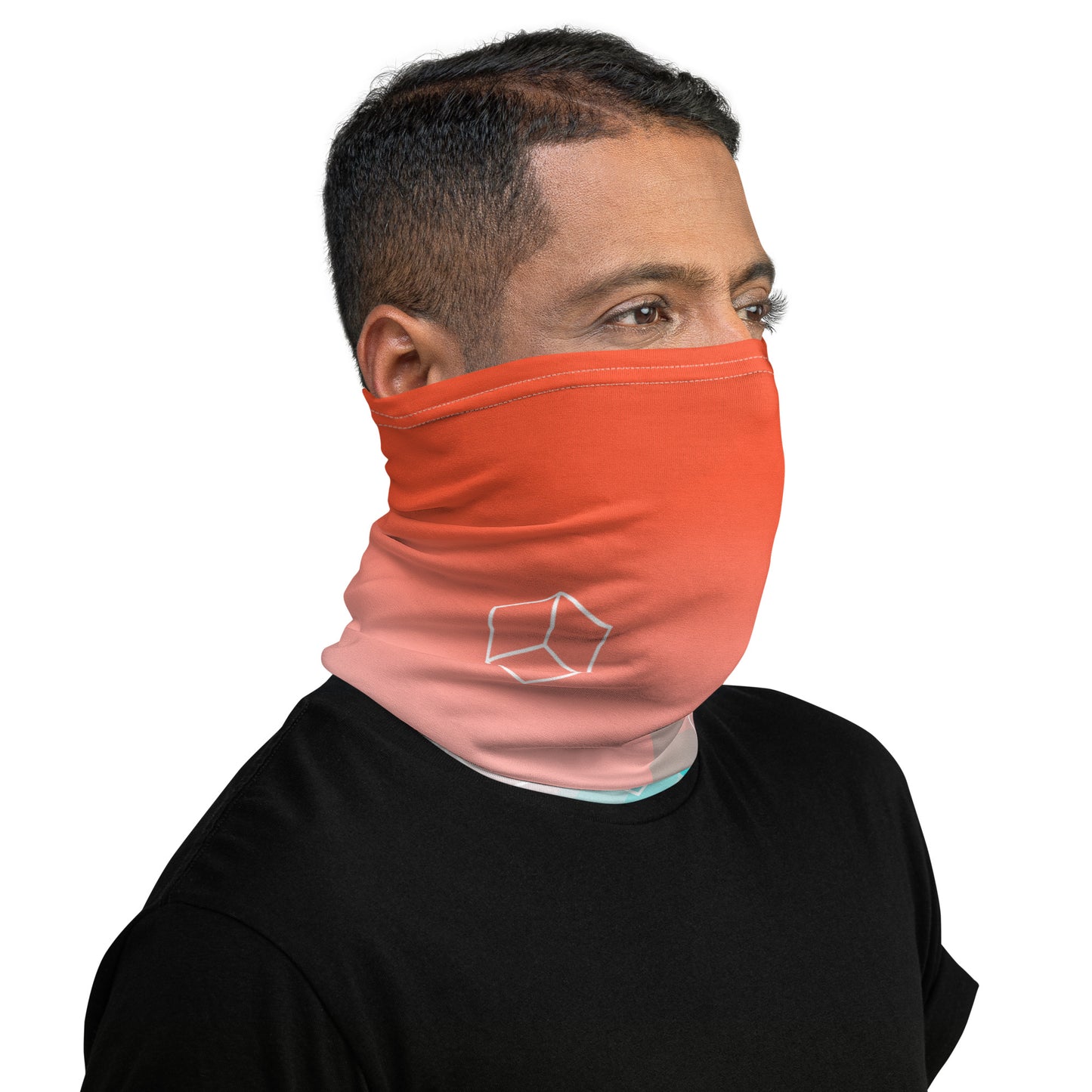 Watercolor gradient Neck Gaiter
