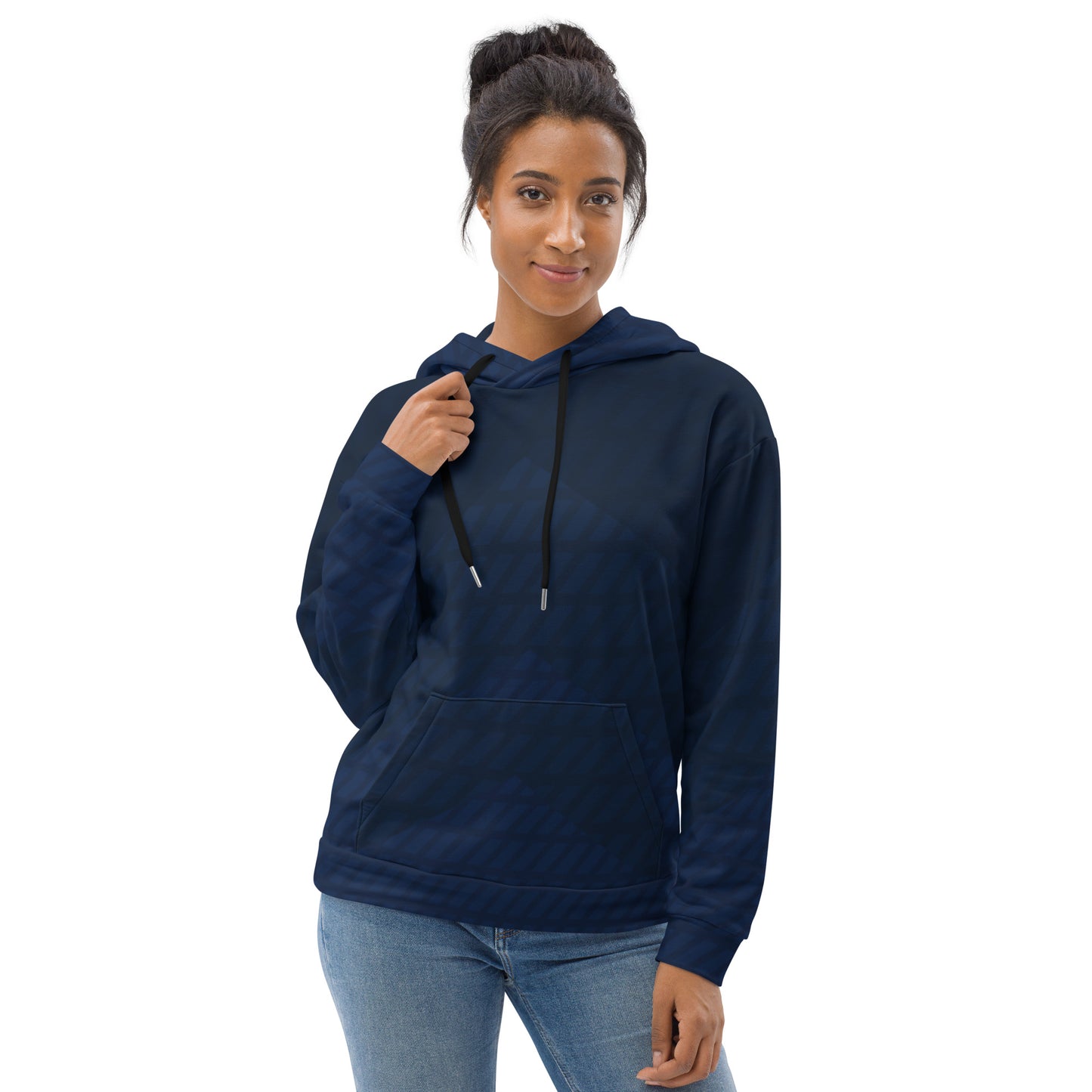 Blue Dash Unisex Hoodie