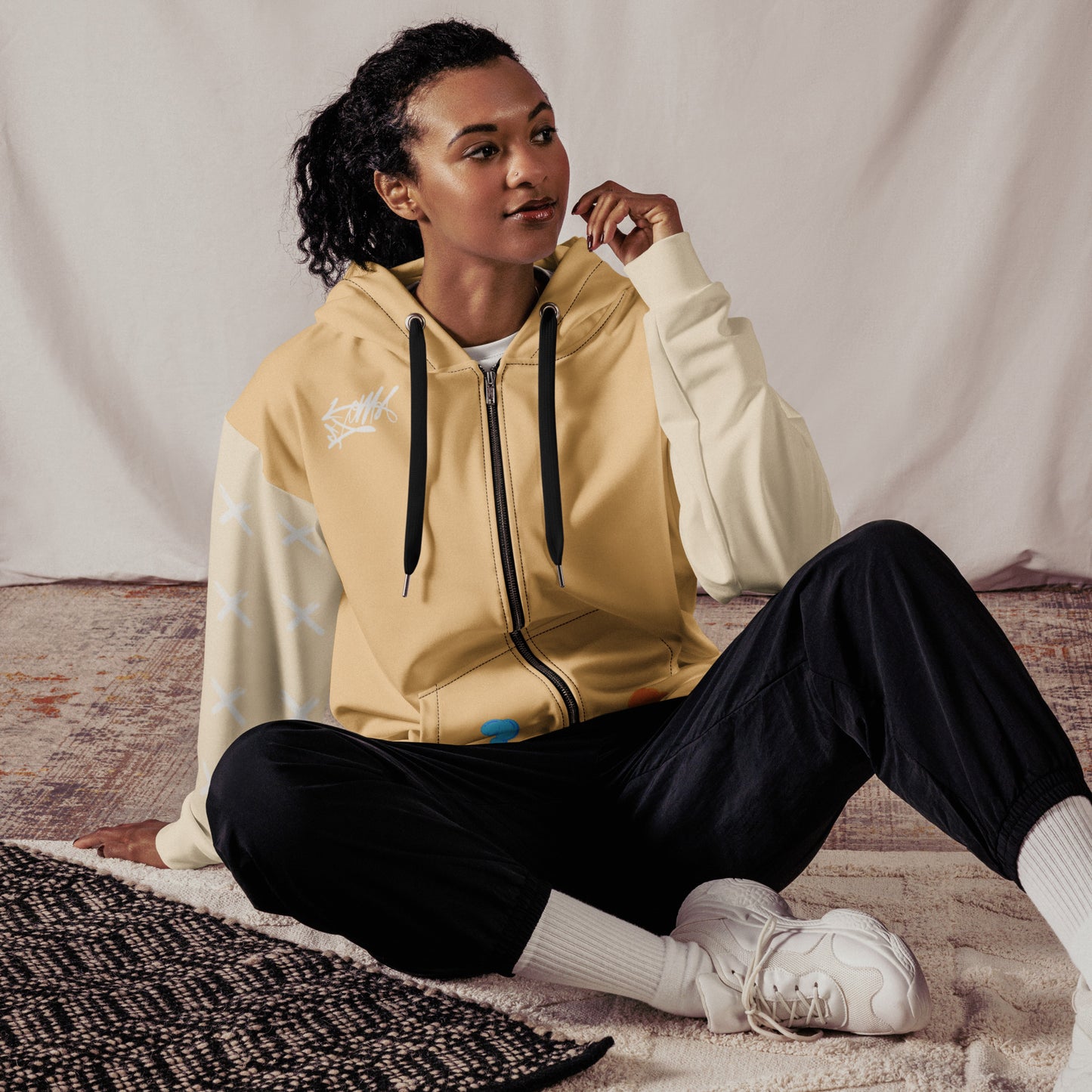 Streetwear Unisex zip hoodie$58.00