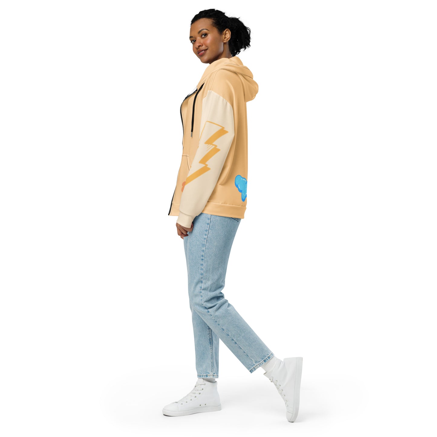Streetwear Unisex zip hoodie$58.00