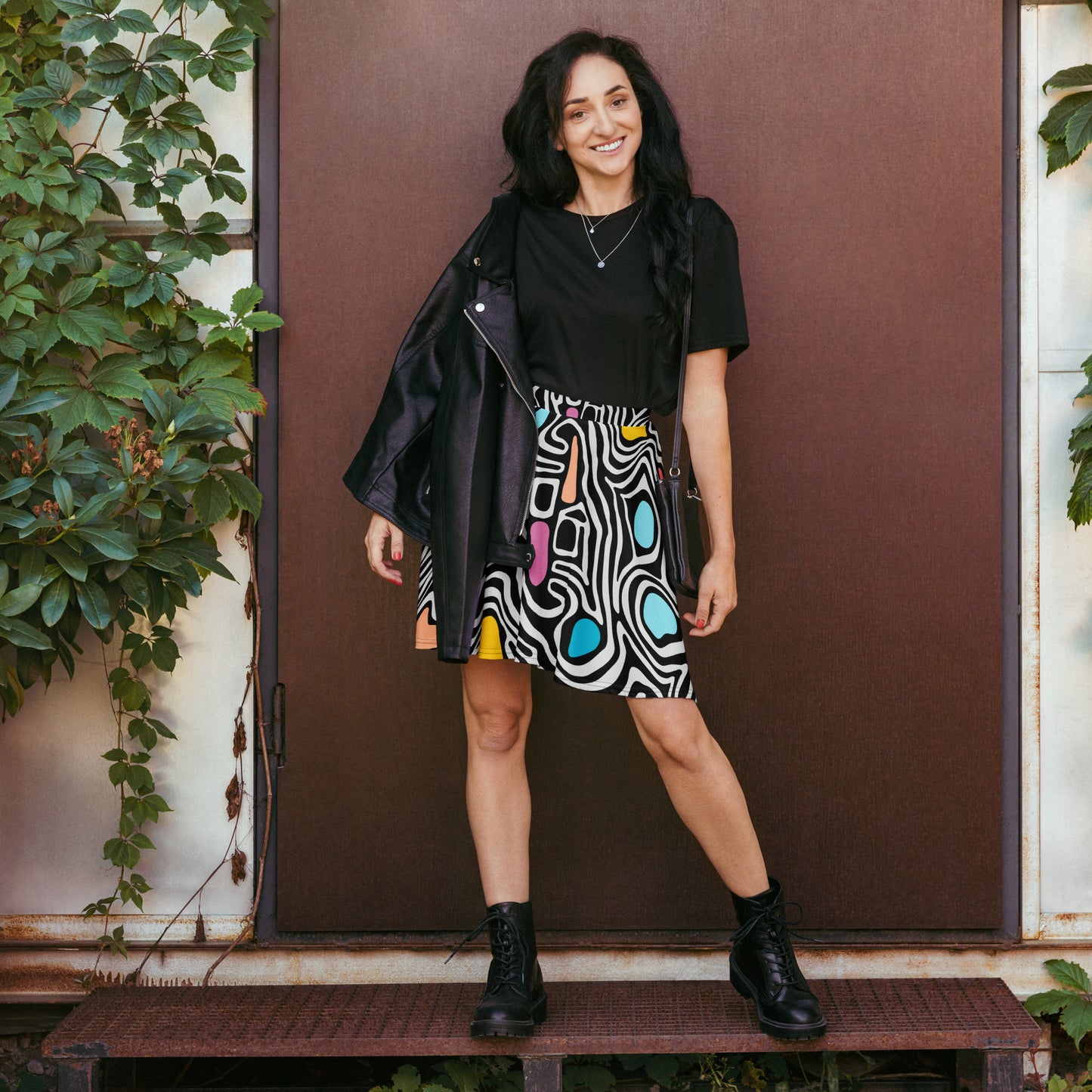 Zebra styled Skater Skirt