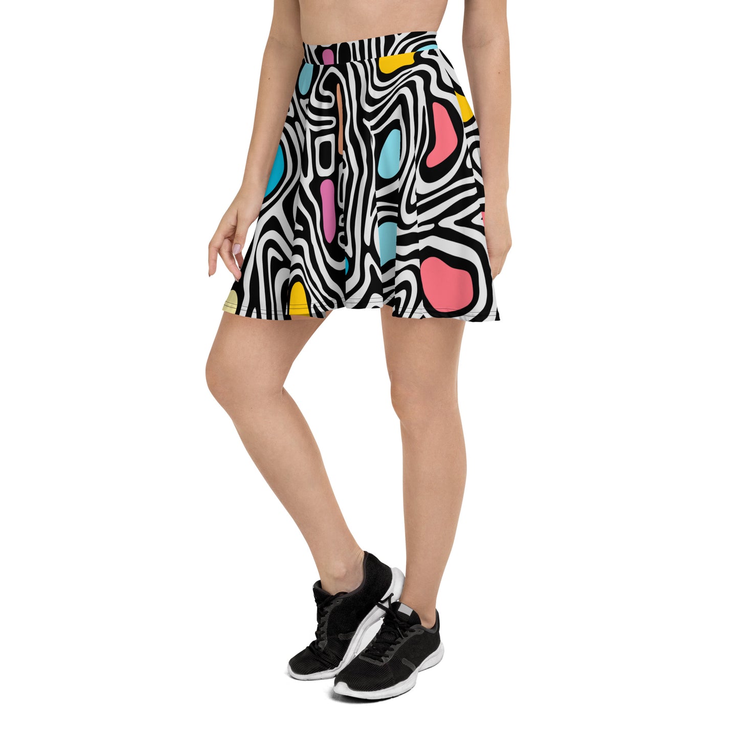 Zebra styled Skater Skirt