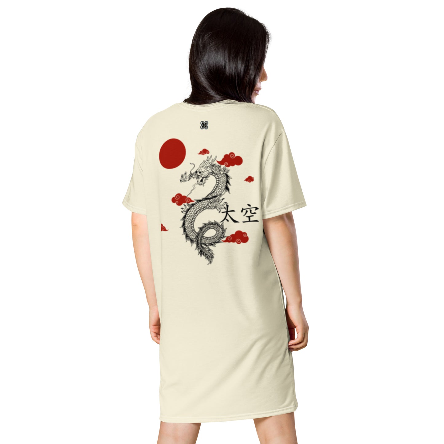 Eyes-On-Me T-shirt dress