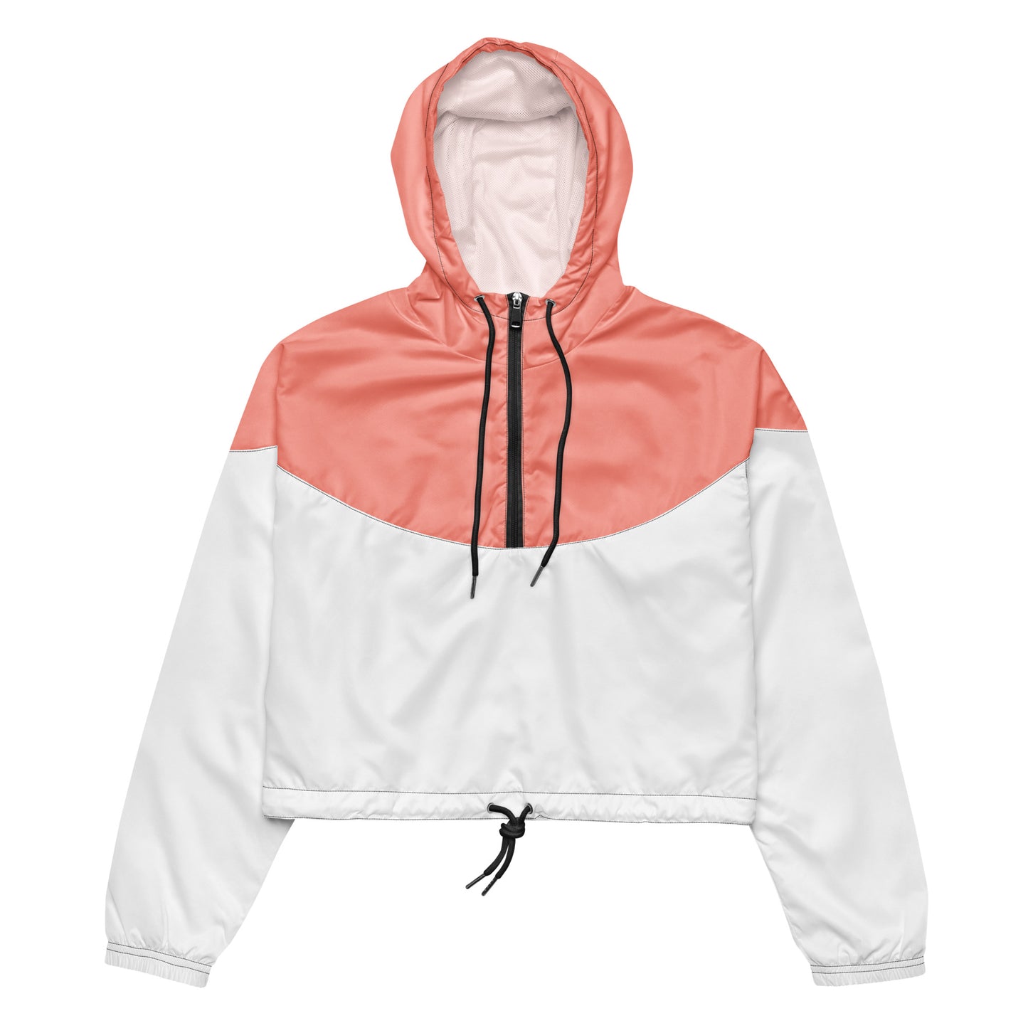 Pink Women’s cropped windbreaker