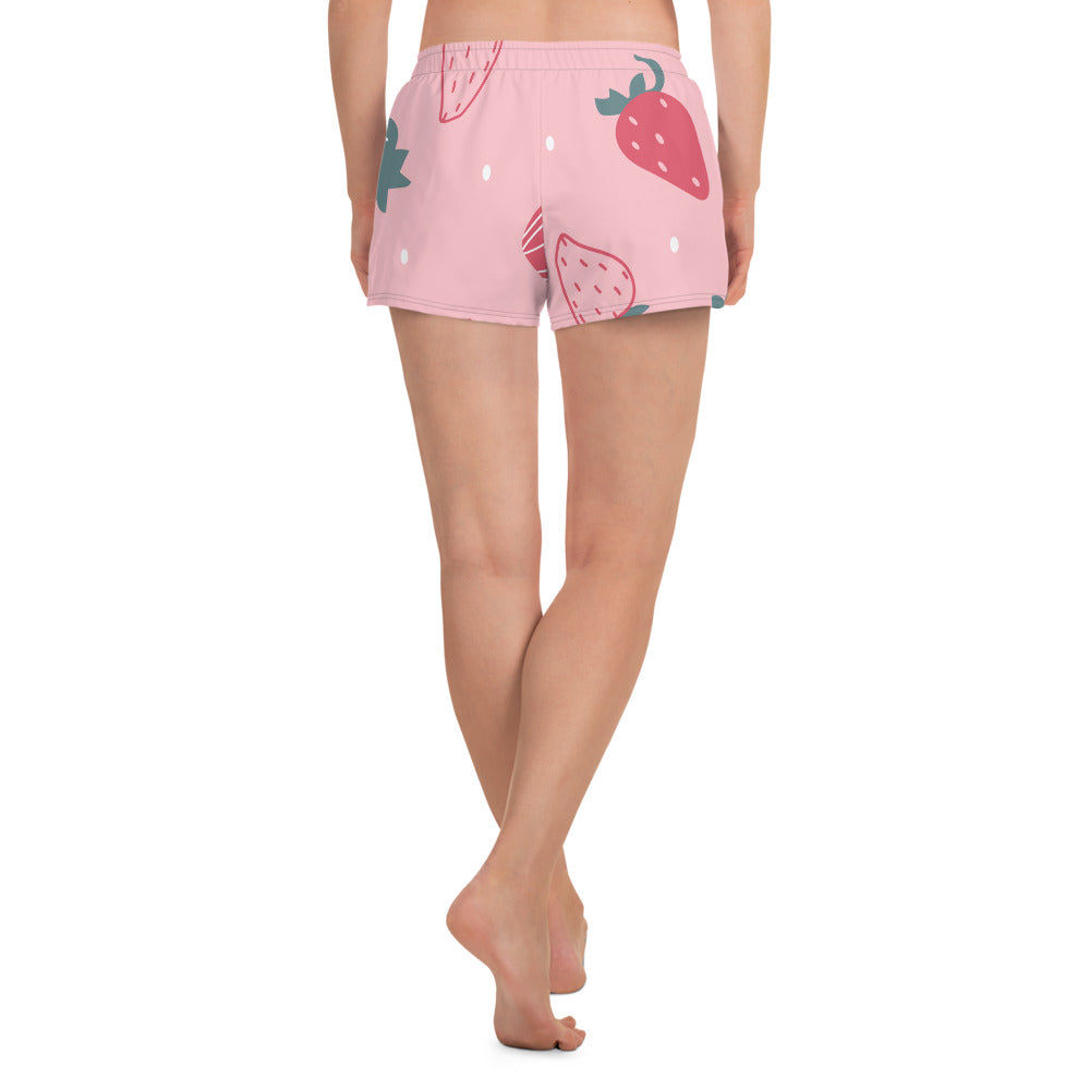 Strawberries Women’s Athletic Shorts