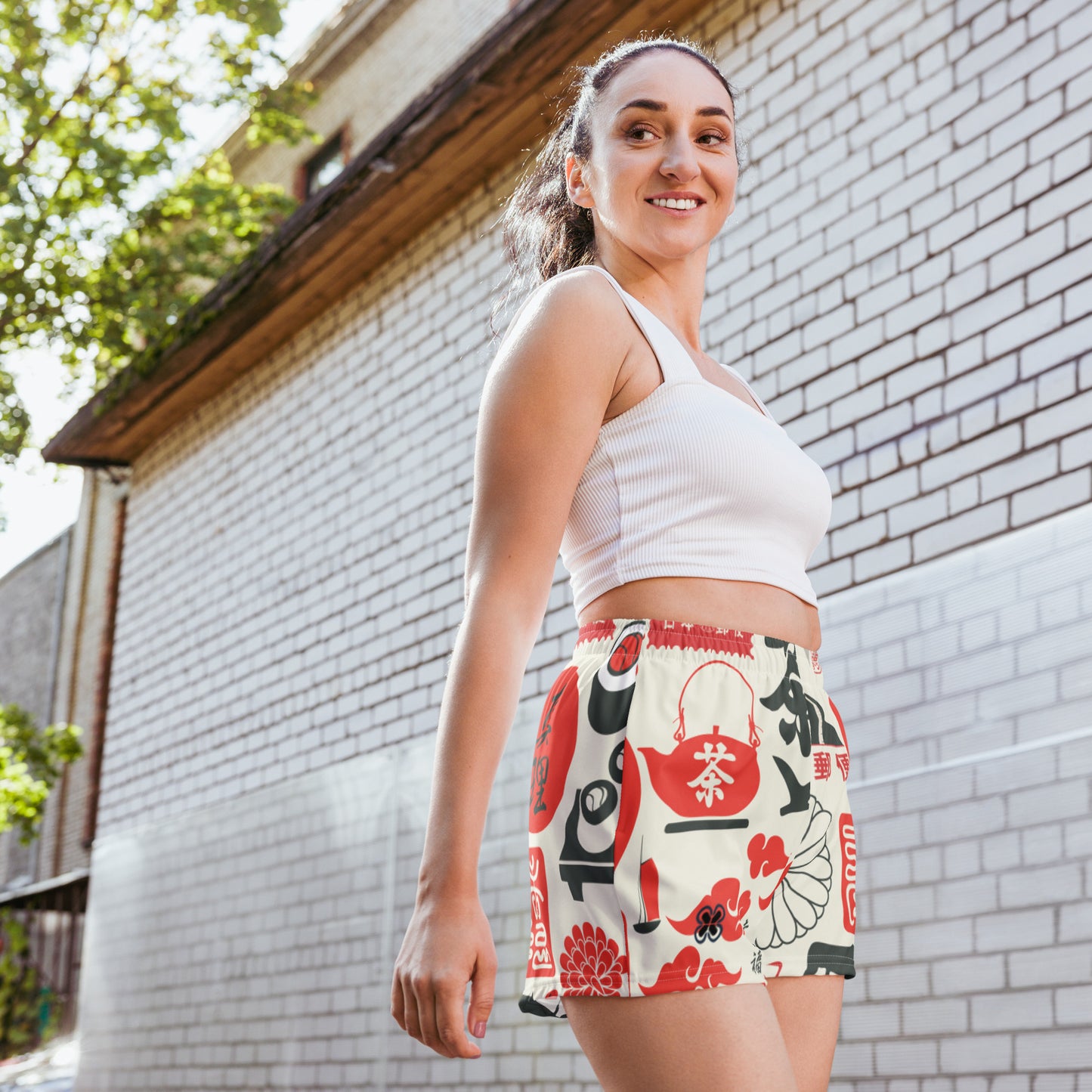 Women’s Recycled Japan Athletic Shorts