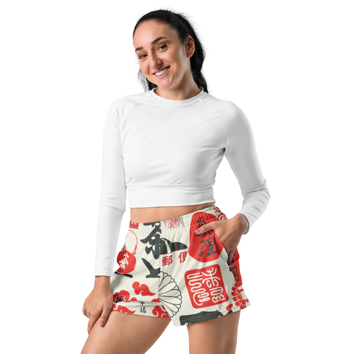 Women’s Recycled Japan Athletic Shorts