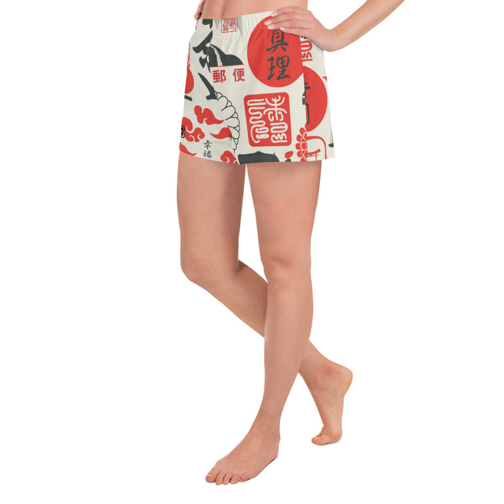 Women’s Recycled Japan Athletic Shorts