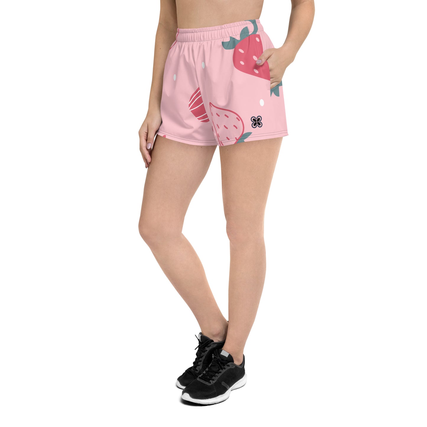 Strawberries Women’s Athletic Shorts