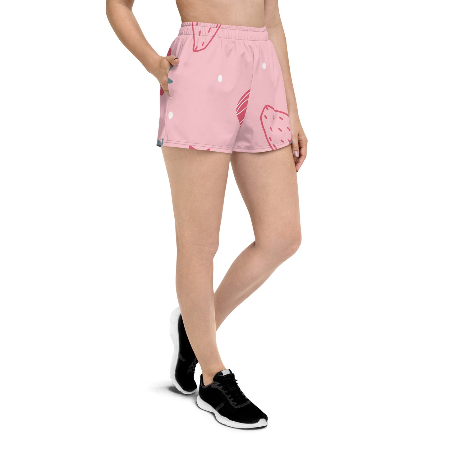 Strawberries Women’s Athletic Shorts