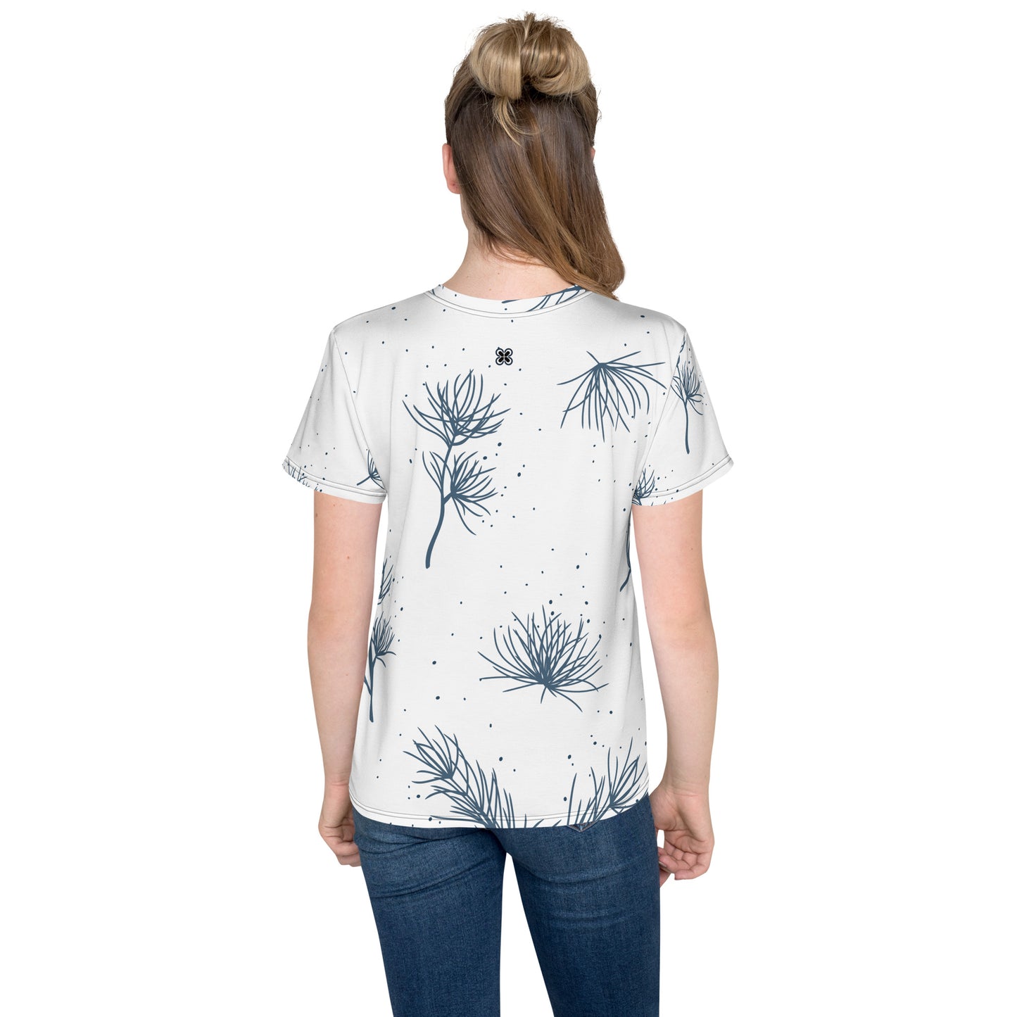 Pine needles Youth crew neck t-shirt