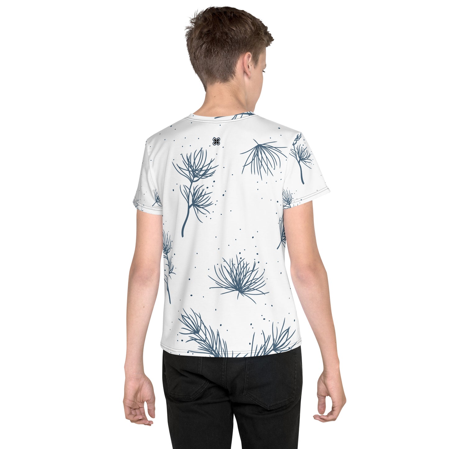 Pine needles Youth crew neck t-shirt