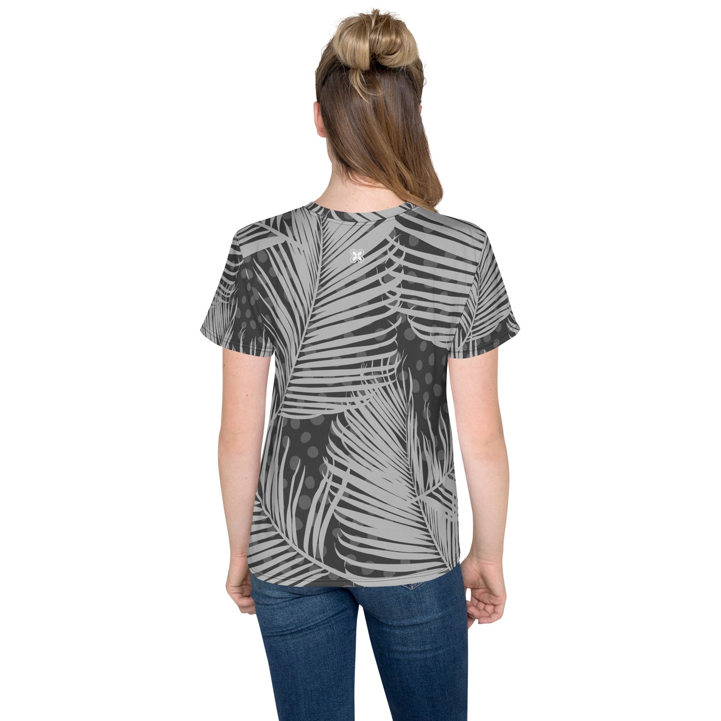 Dark-Palm Youth crew neck t-shirt