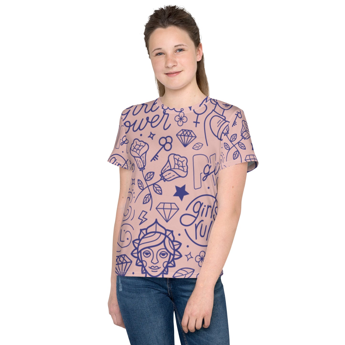 Youth crew neck t-shirt