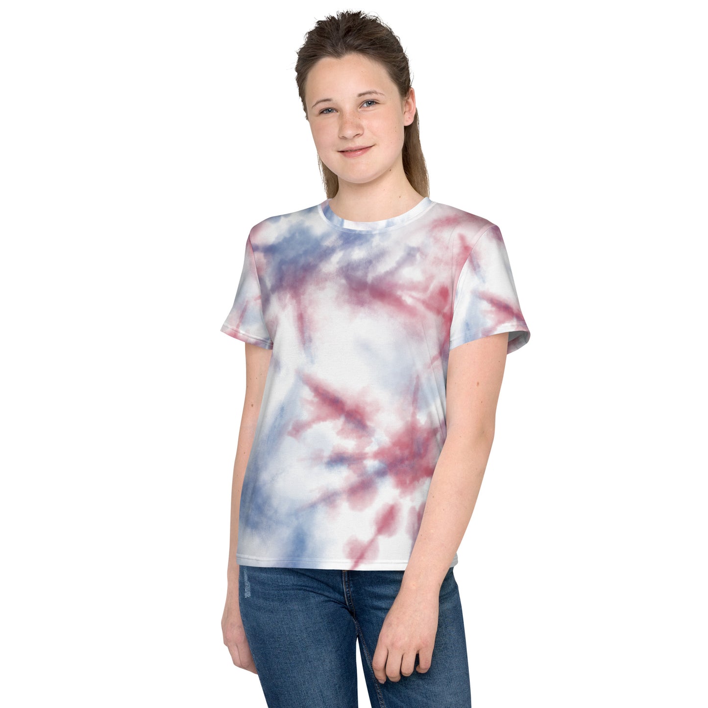 Tie-Dye Youth crew neck t-shirt