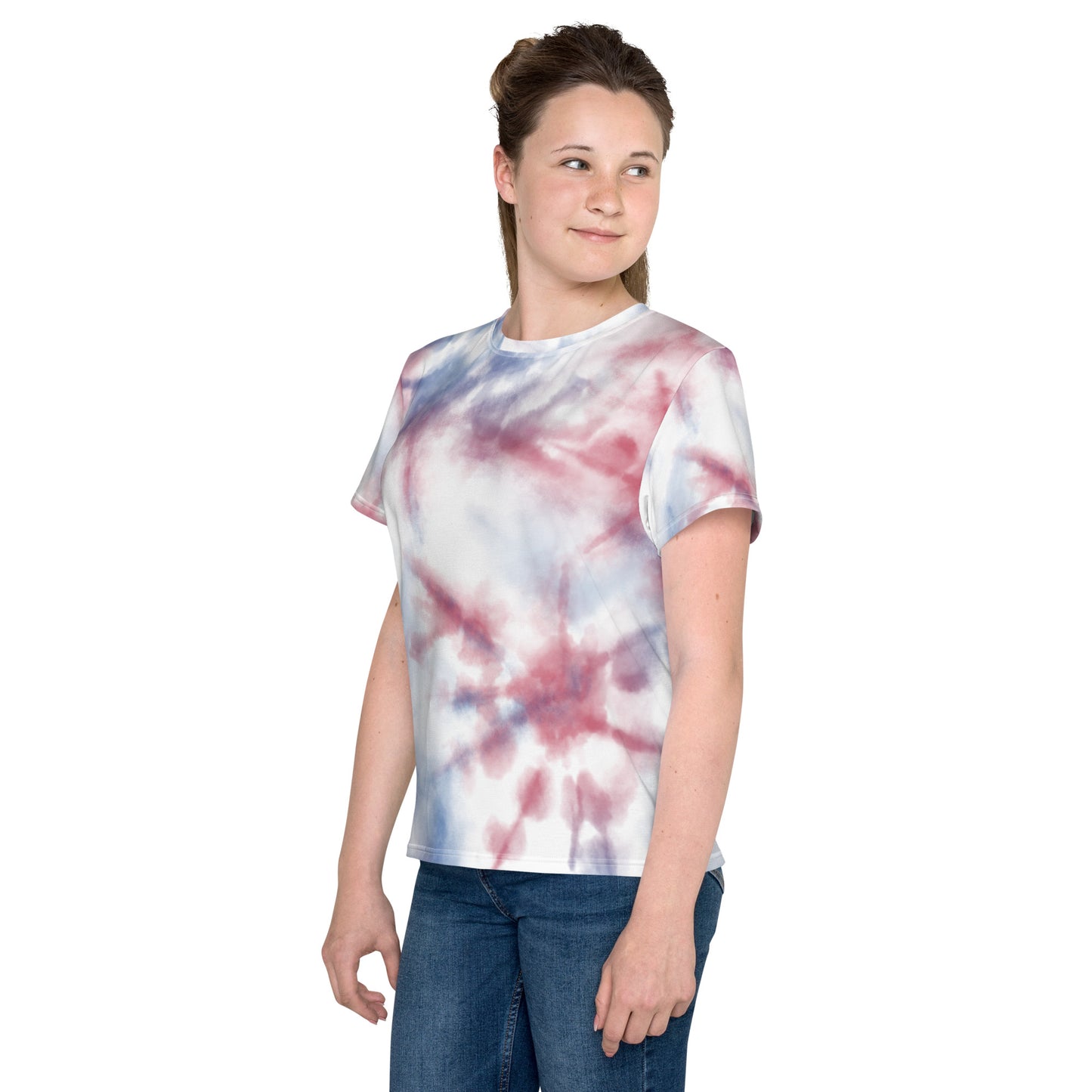 Tie-Dye Youth crew neck t-shirt