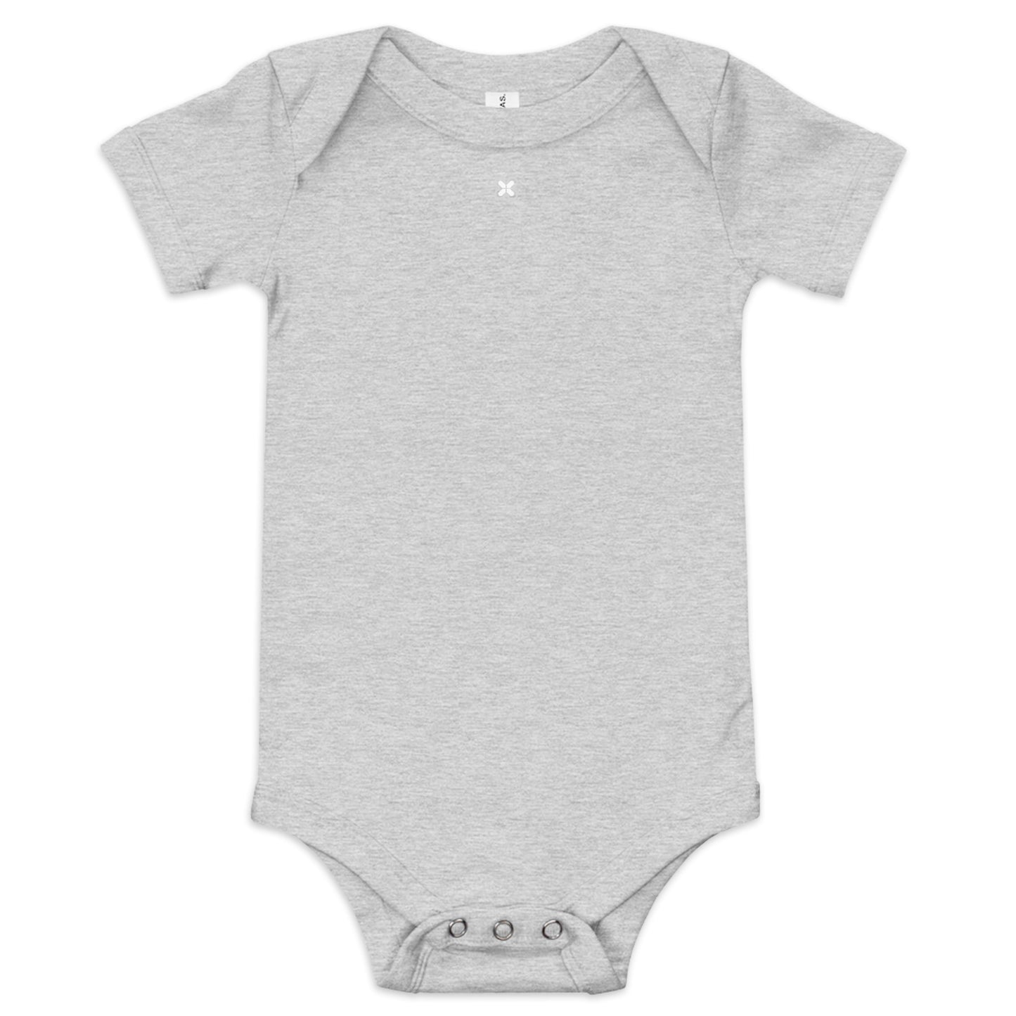 Solid Color Baby short sleeve one piece