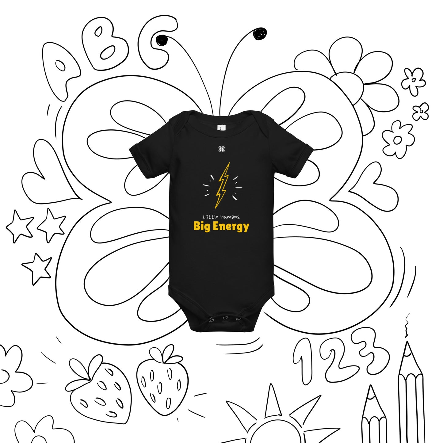 Big Energy Baby short sleeve one piece