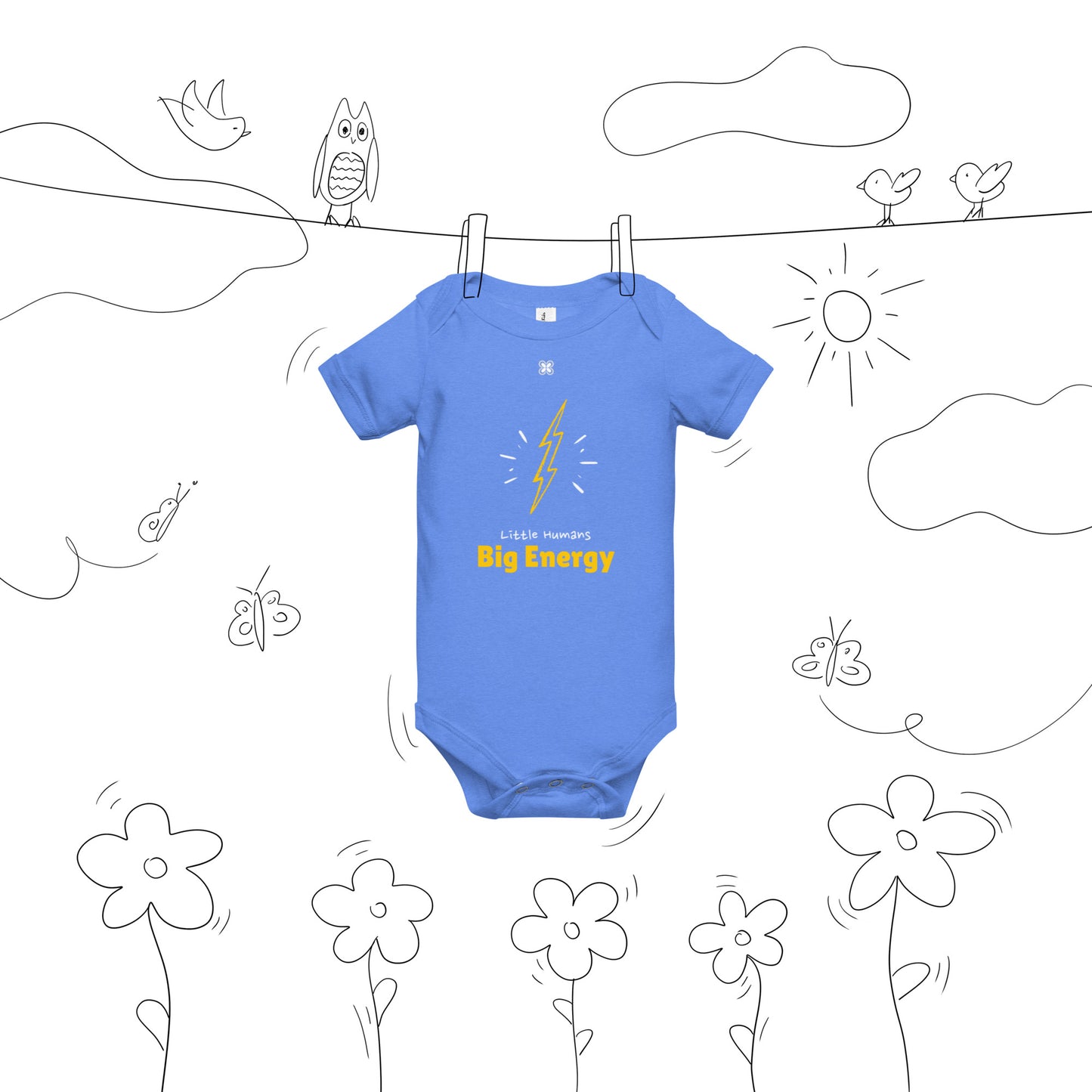 Big Energy Baby short sleeve one piece