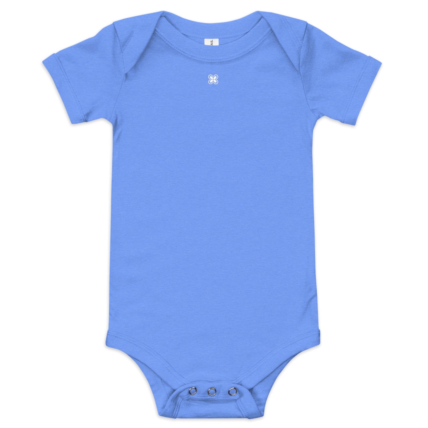 Solid Color Baby short sleeve one piece