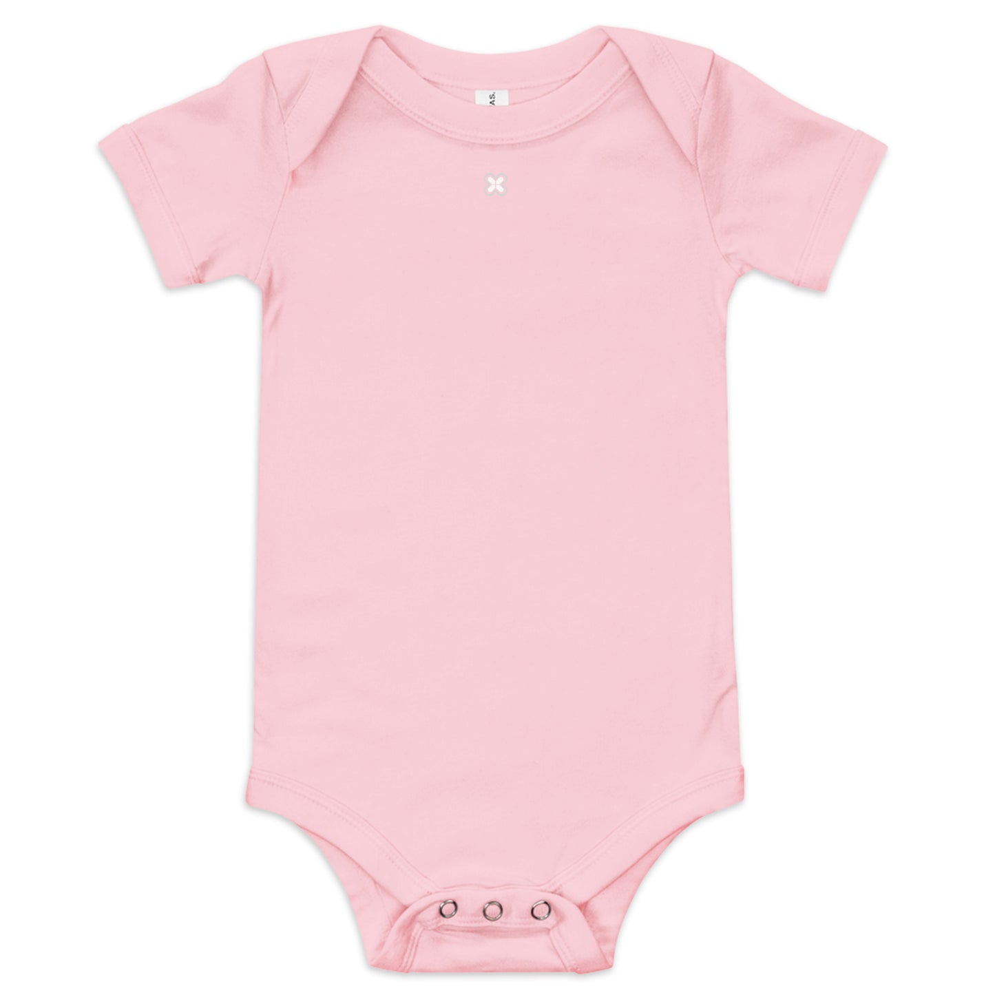 Solid Color Baby short sleeve one piece