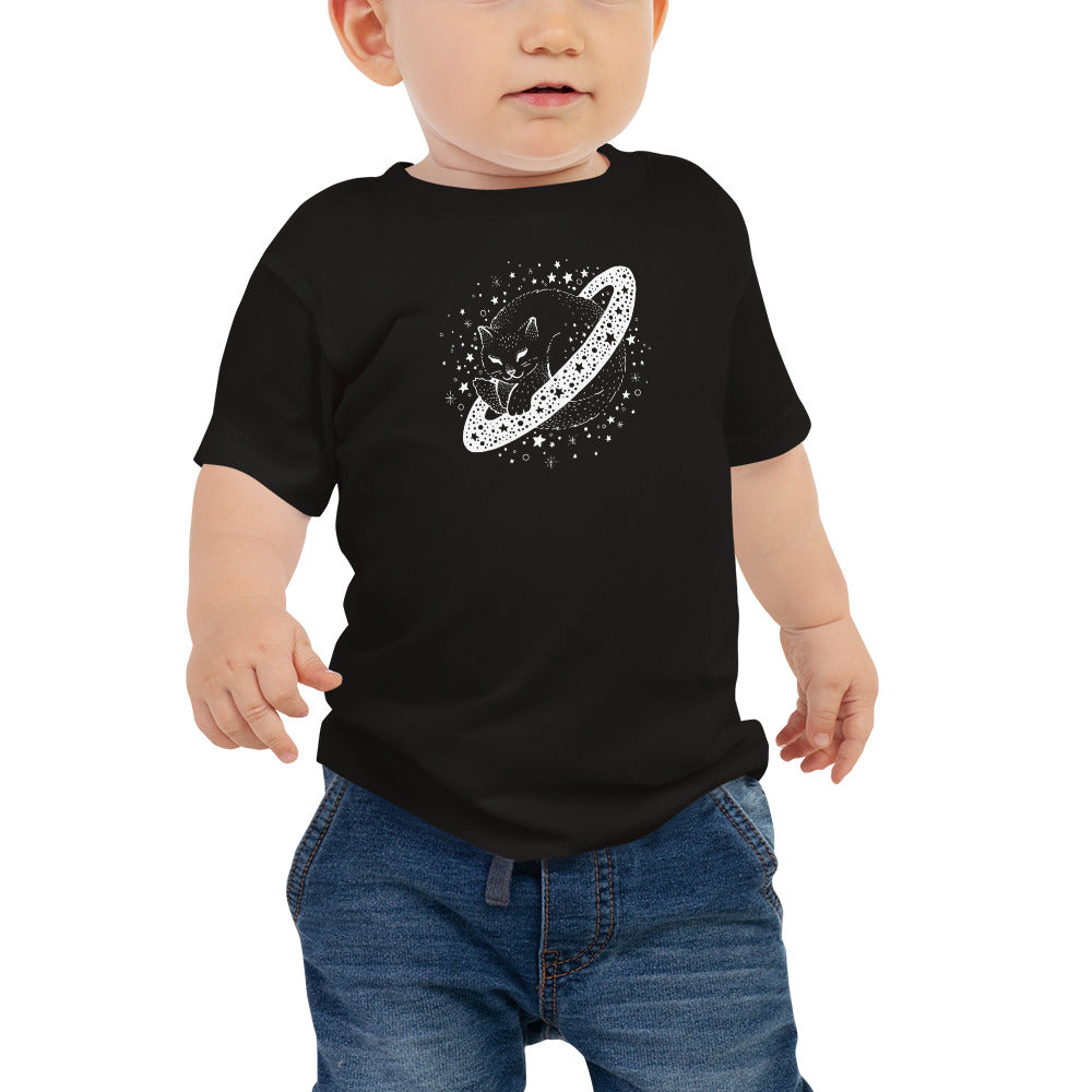 Galaxy Cat Baby Jersey Short Sleeve Tee