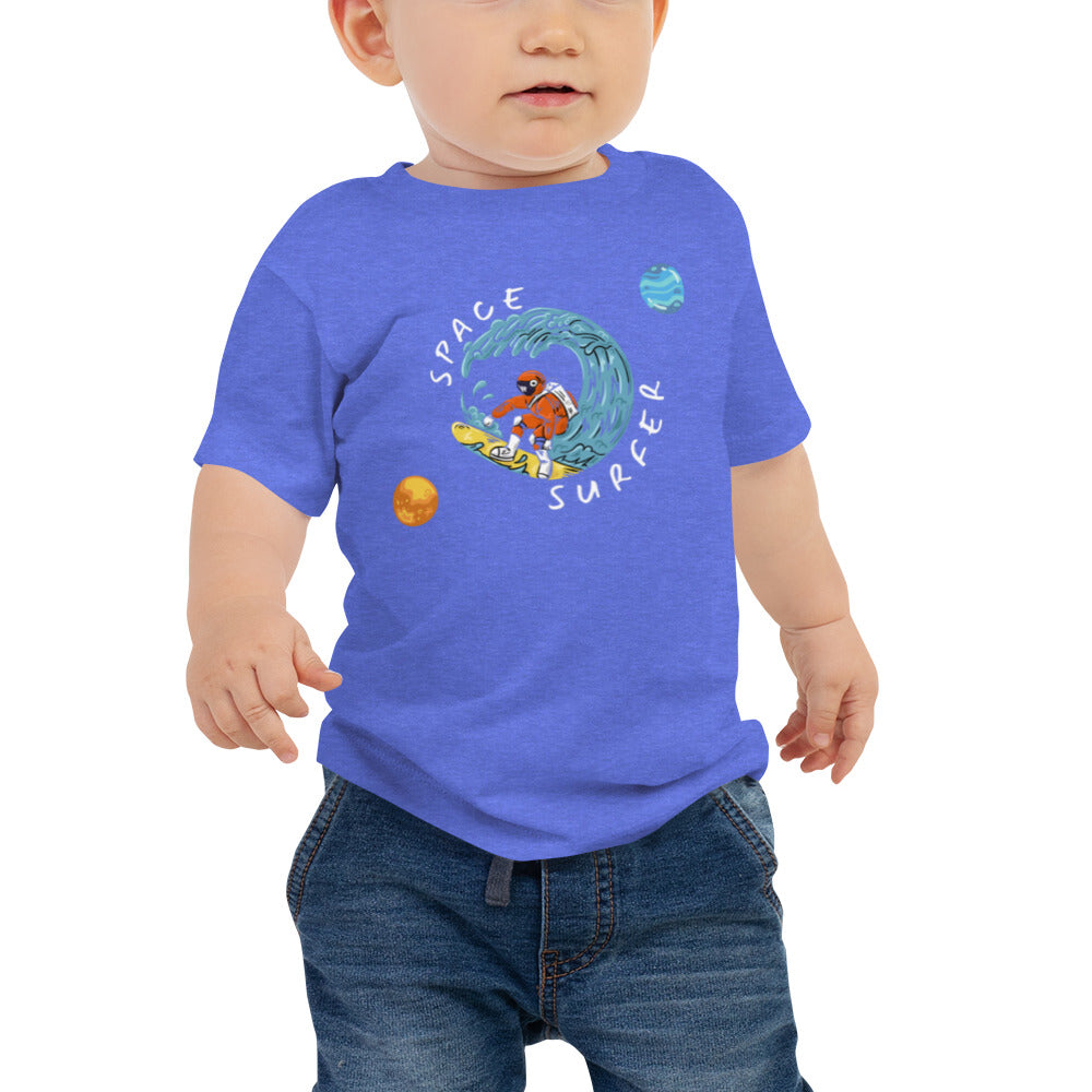 Space Surfer Baby Jersey Short Sleeve Tee