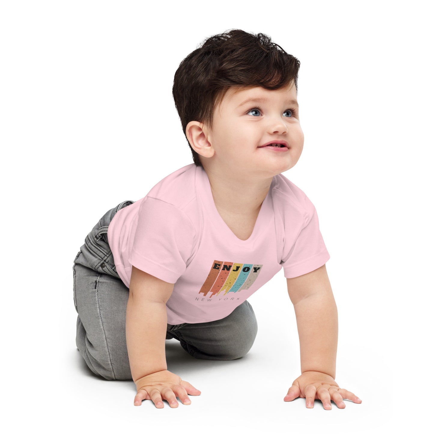 Enjoy New York Baby Jersey Short Sleeve Tee