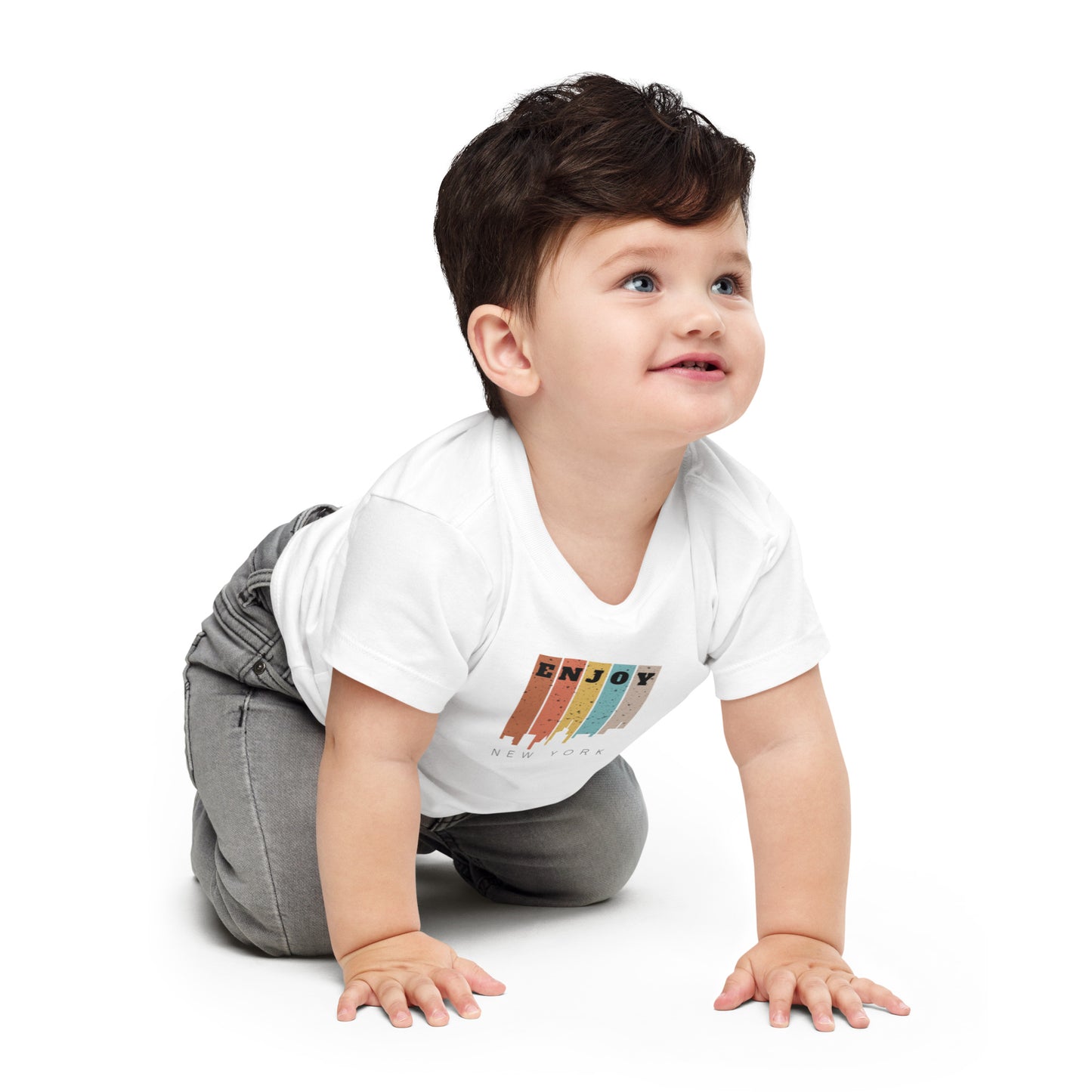 Enjoy New York Baby Jersey Short Sleeve Tee